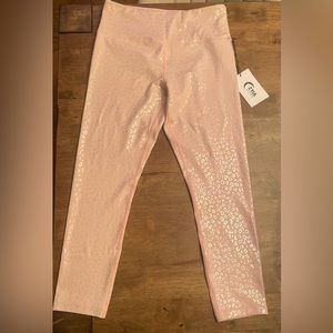 Brand new pink leopard leggings
